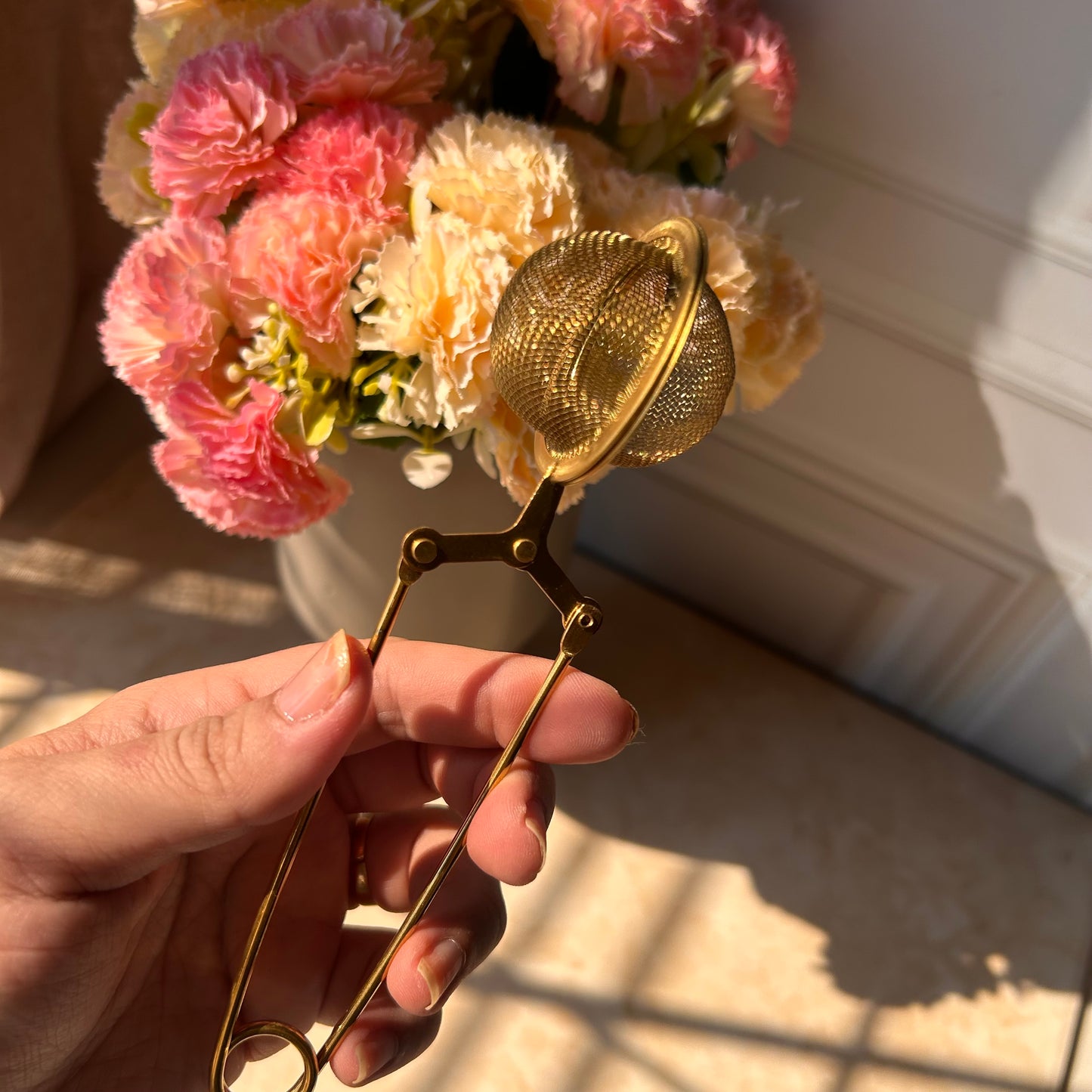 Té Blooming Love 10 g + Infusor dorado