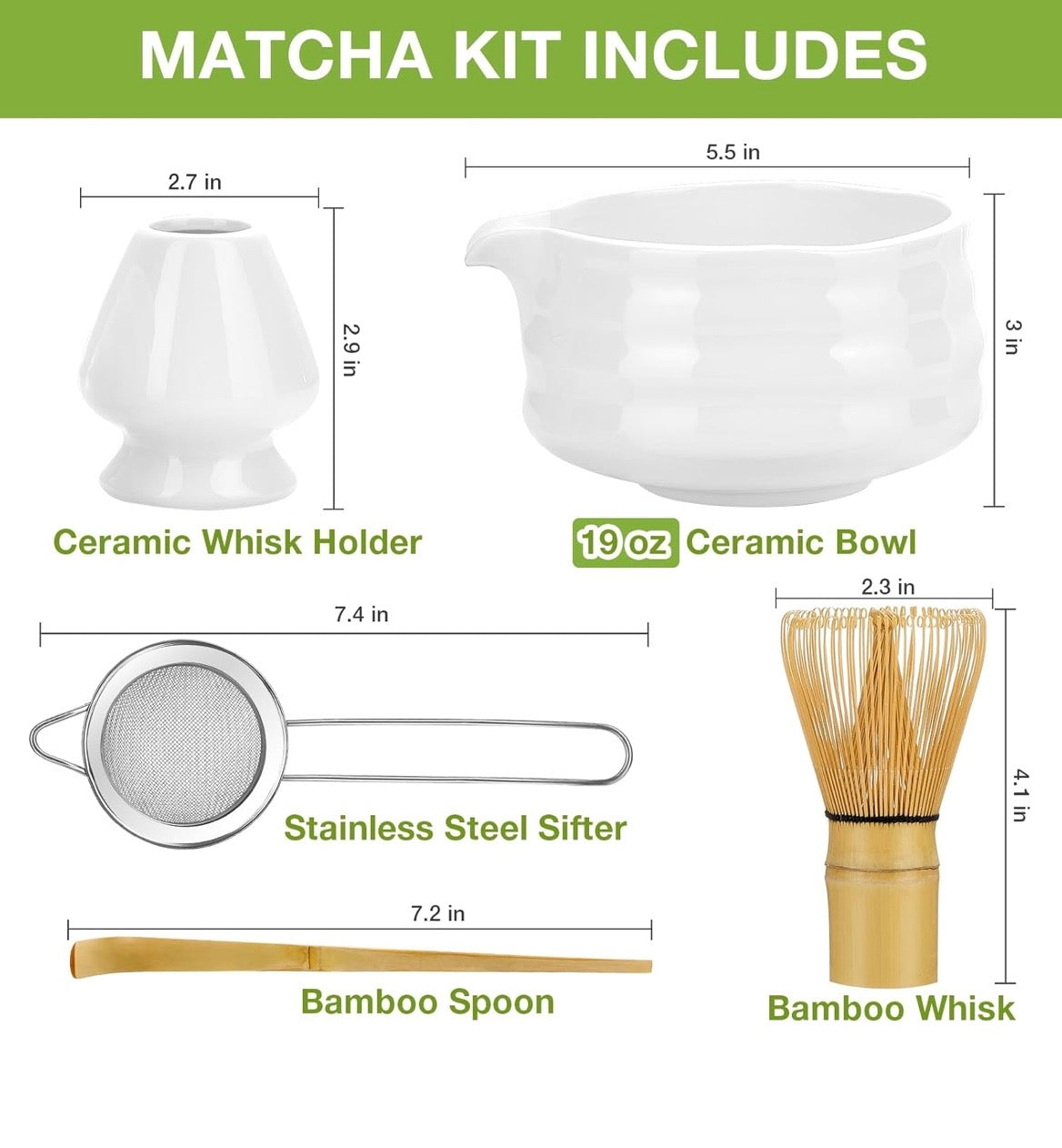 Kit de Matcha Blanco