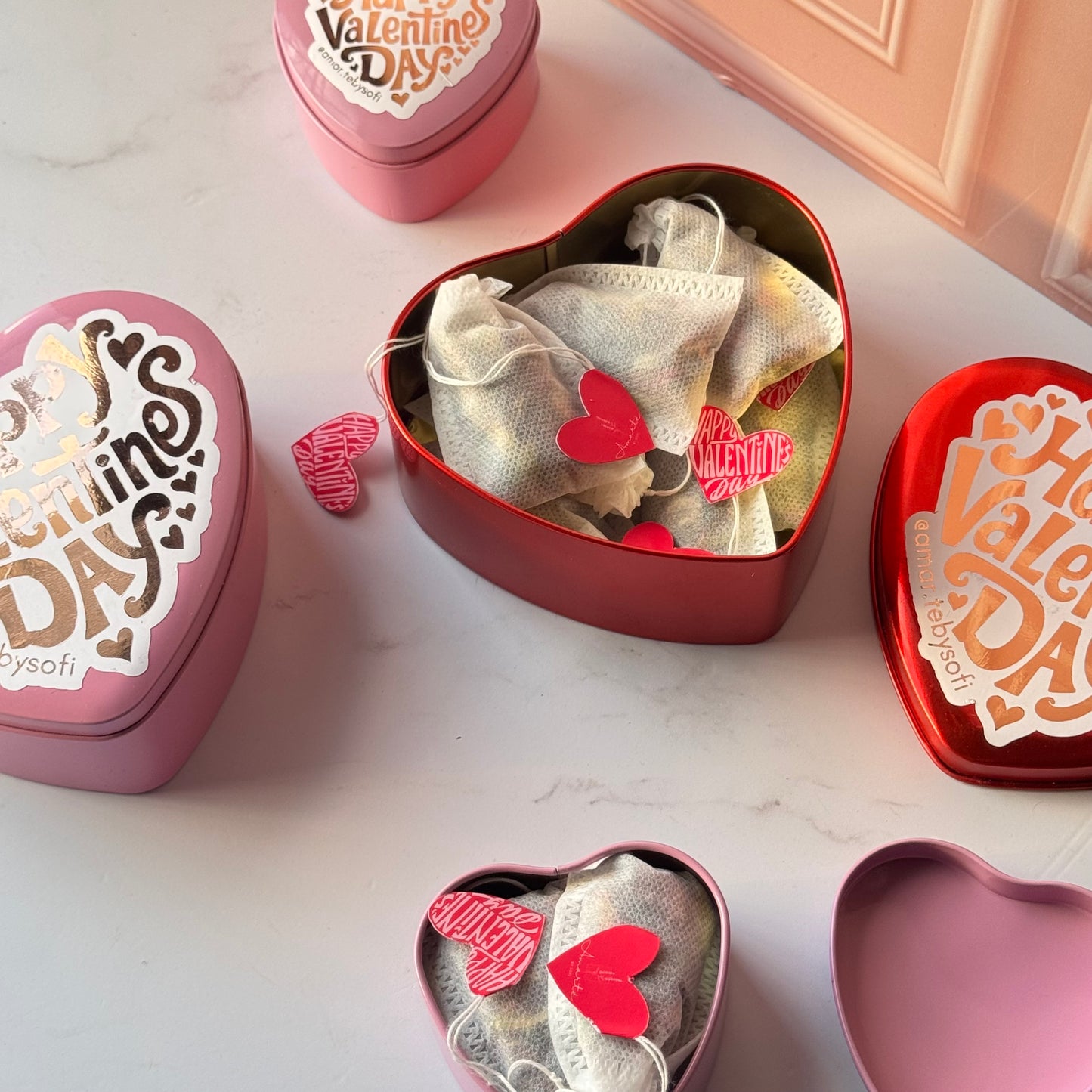 Happy Valentines Day Tea Bags 💕❤️