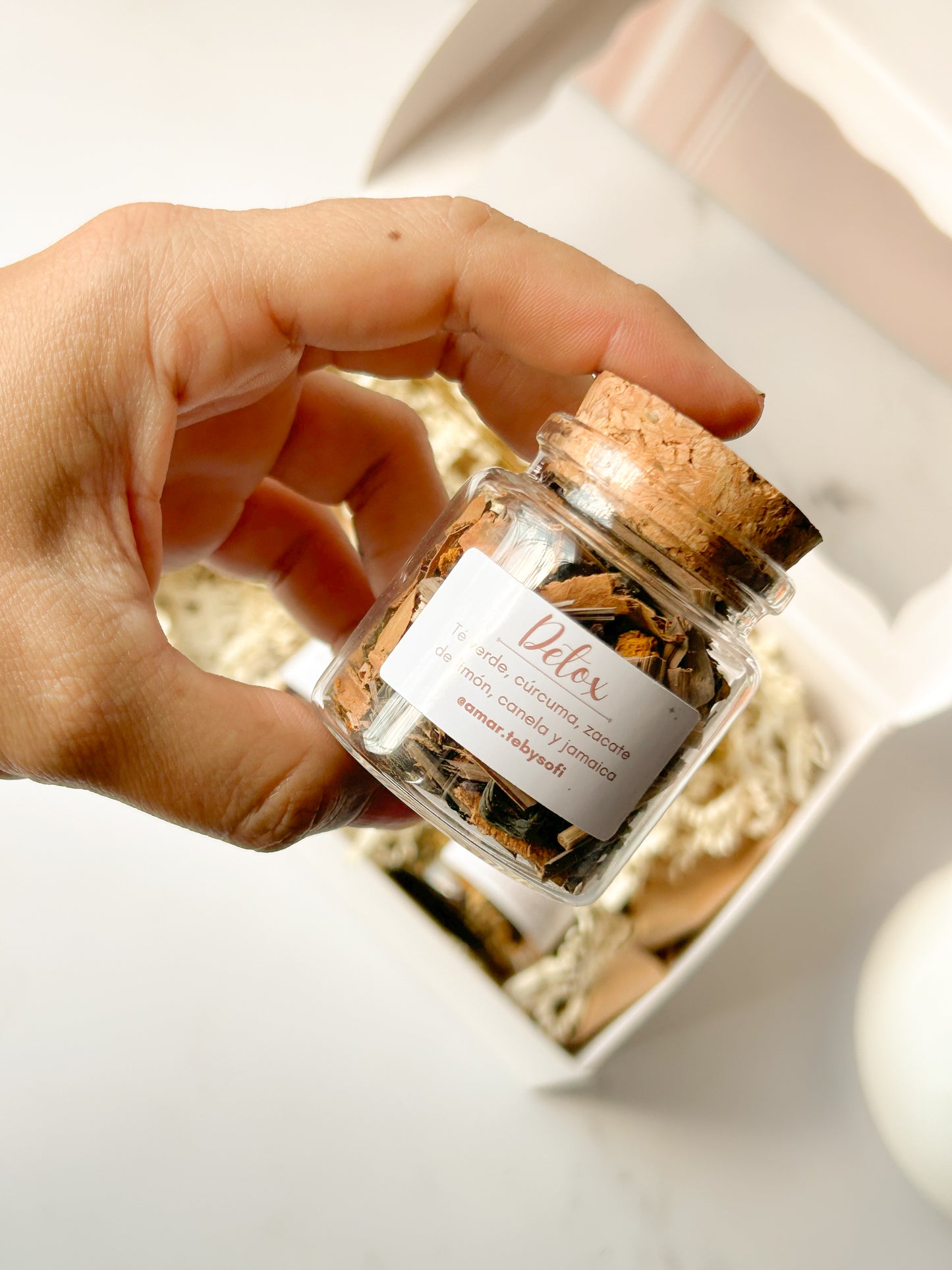 Mixed Tea Box 3 botes con té + infusor dorado