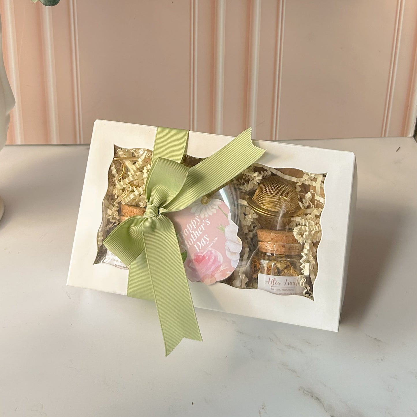 Mixed Tea Box 3 botes con té + infusor dorado