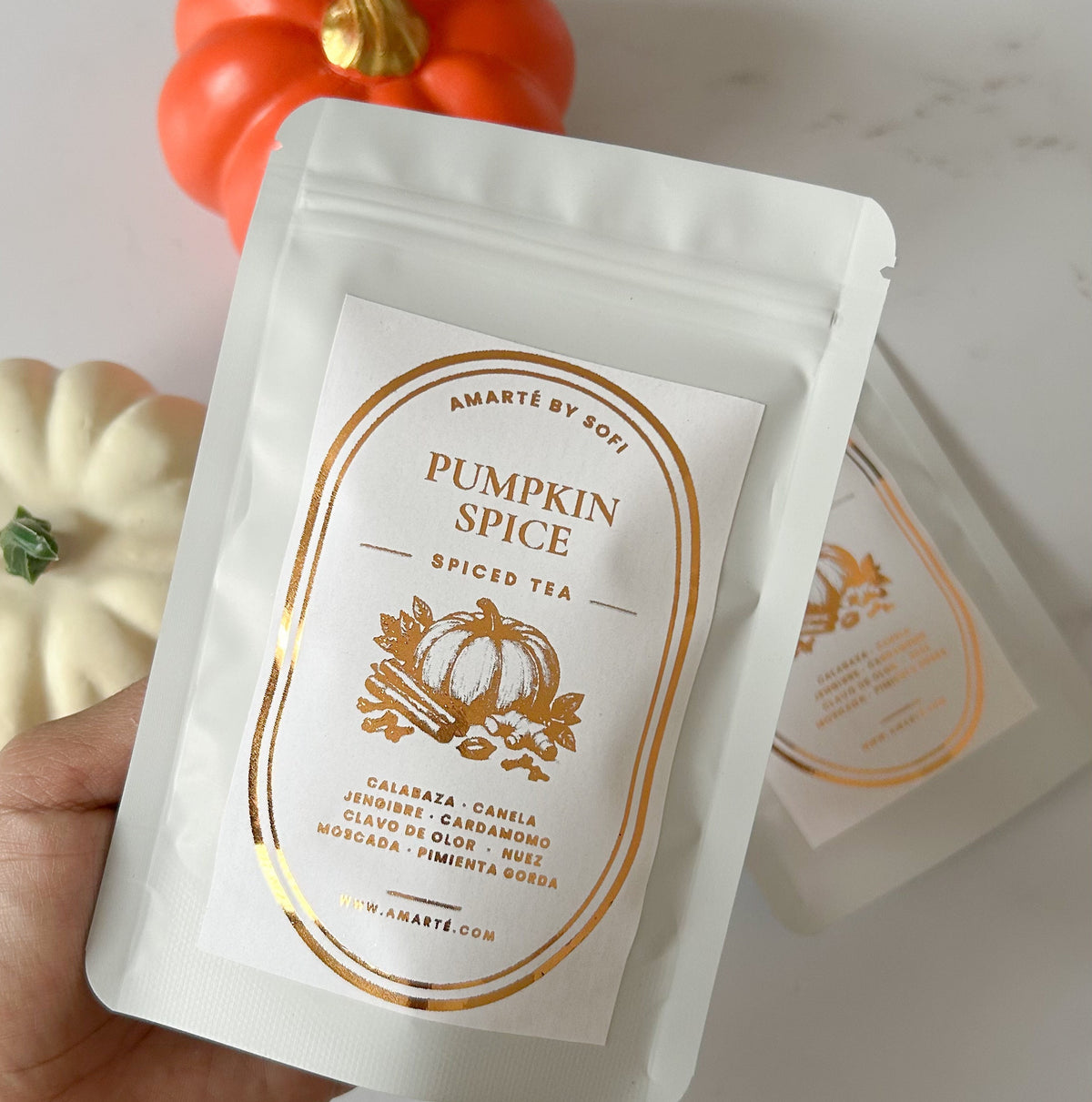 Pumpkin Chai - Spiced Tea 🍁