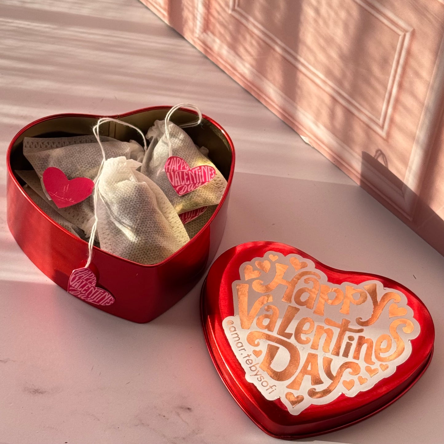 Happy Valentines Day Tea Bags 💕❤️