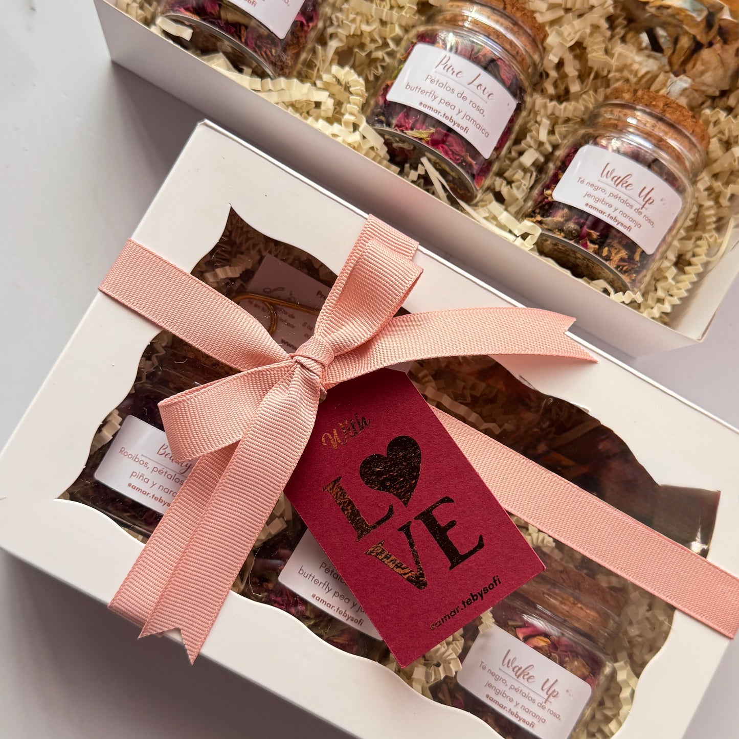 Mixed Tea Box con miel y filtros